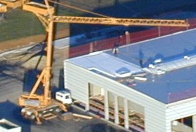 eigener Liebherr - Kran im Einsatz 4 Achsen